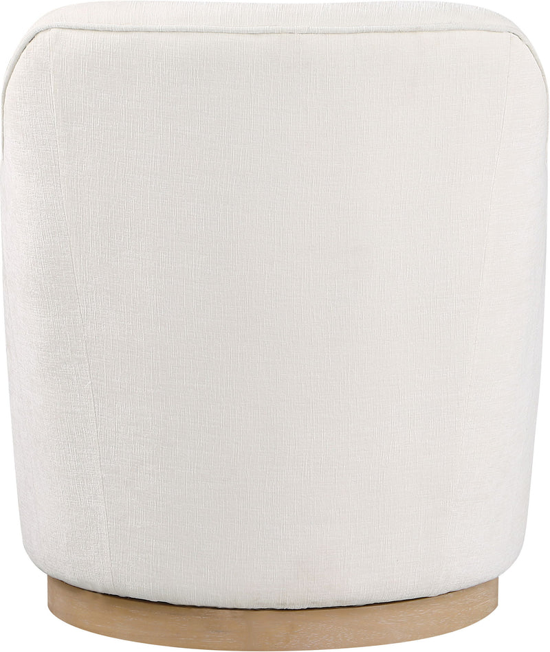 Clarita - Chenille Swivel Accent Chair