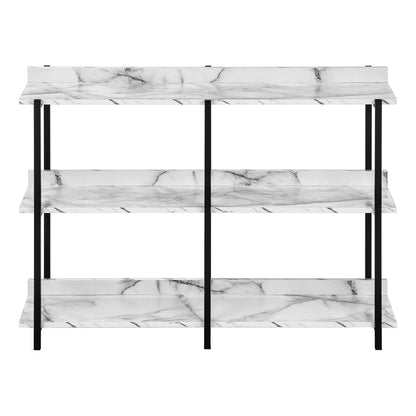 Accent Console Table For Entryway, 3 Tier Design