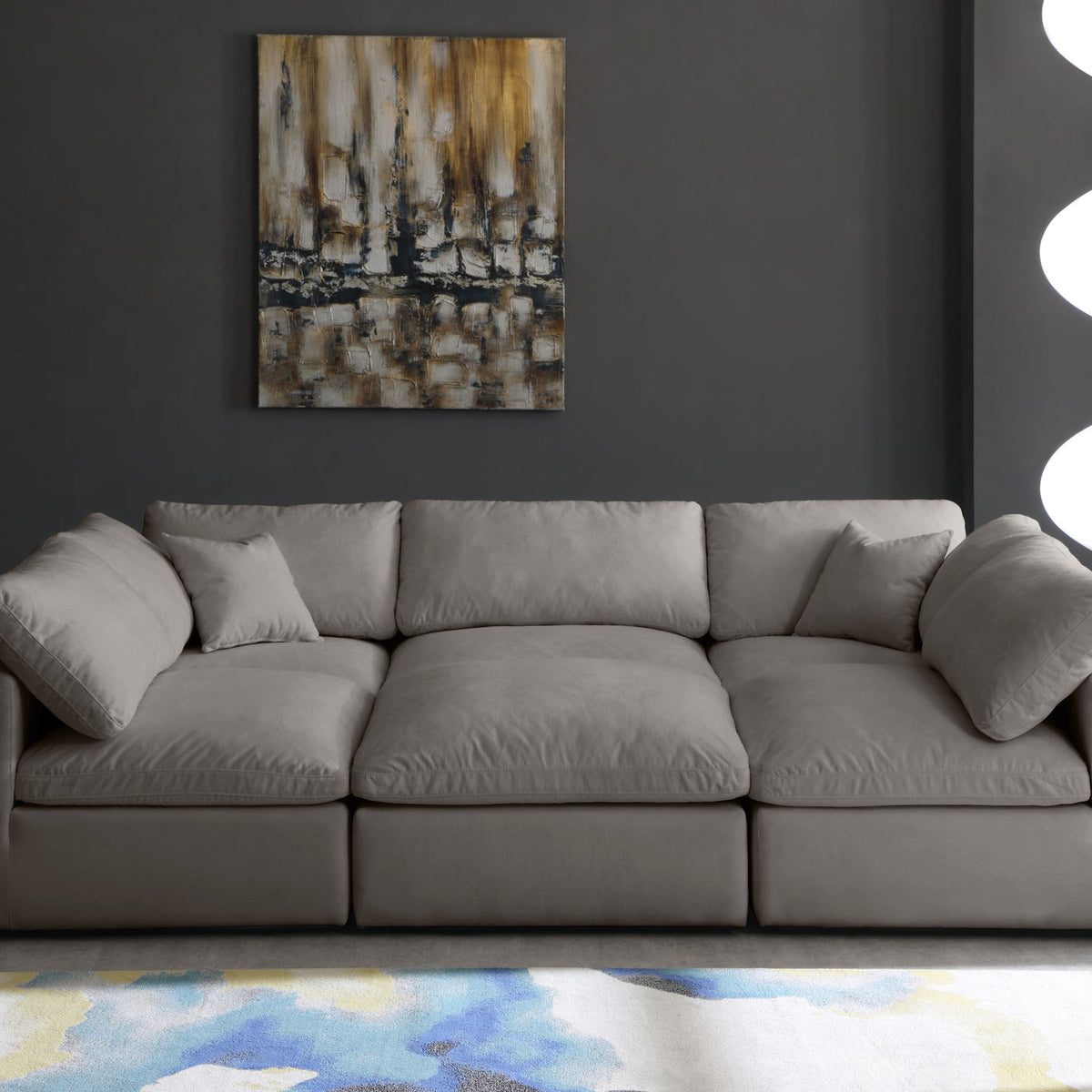 Plush - 6 Piece Modular Sectional