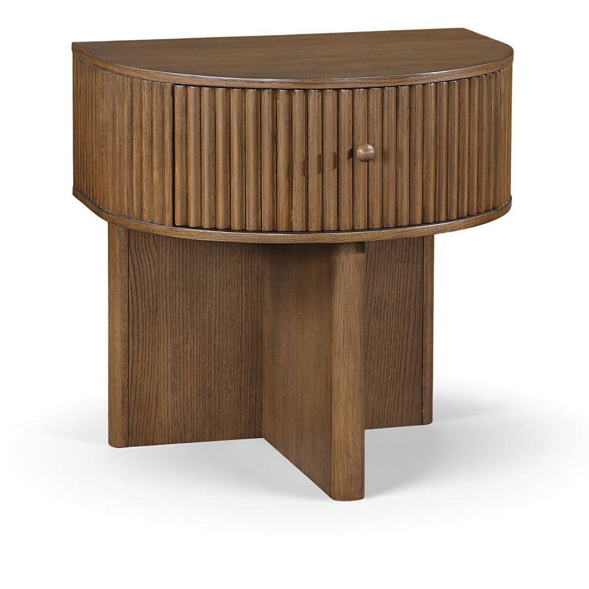 Cortland - Acacia Veneer And Solid Wood Night Stand