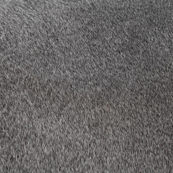 Gray textured upholstery fabric for counter stool seat