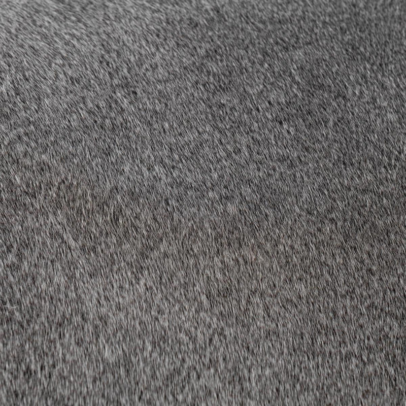 Gray textured upholstery fabric for counter stool seat
