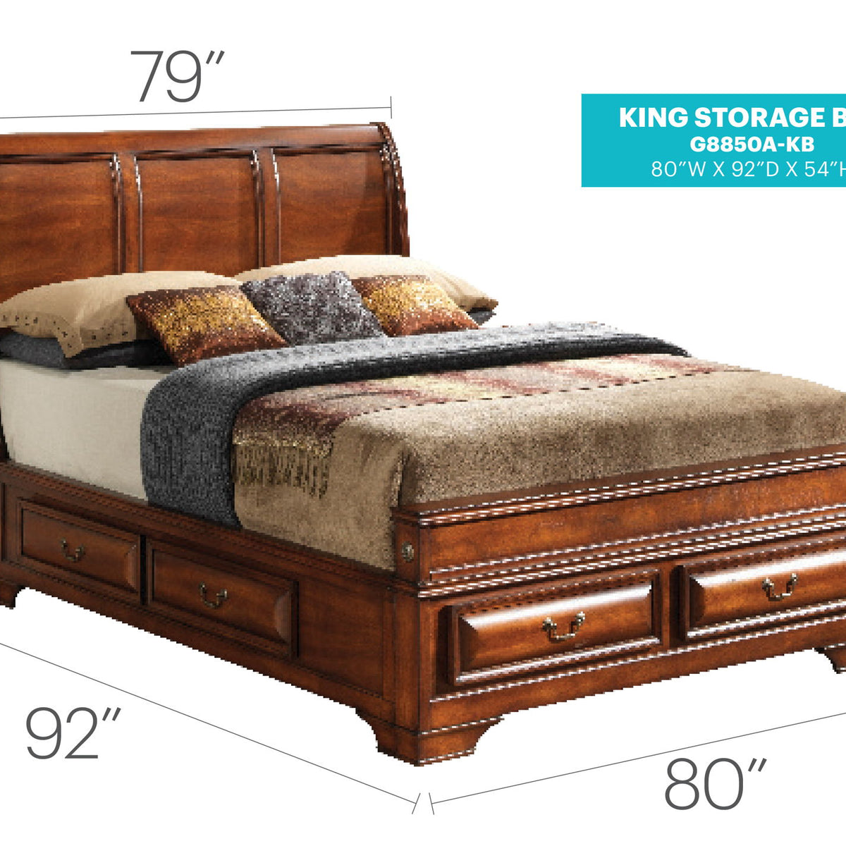 LaVita - Storage Bed