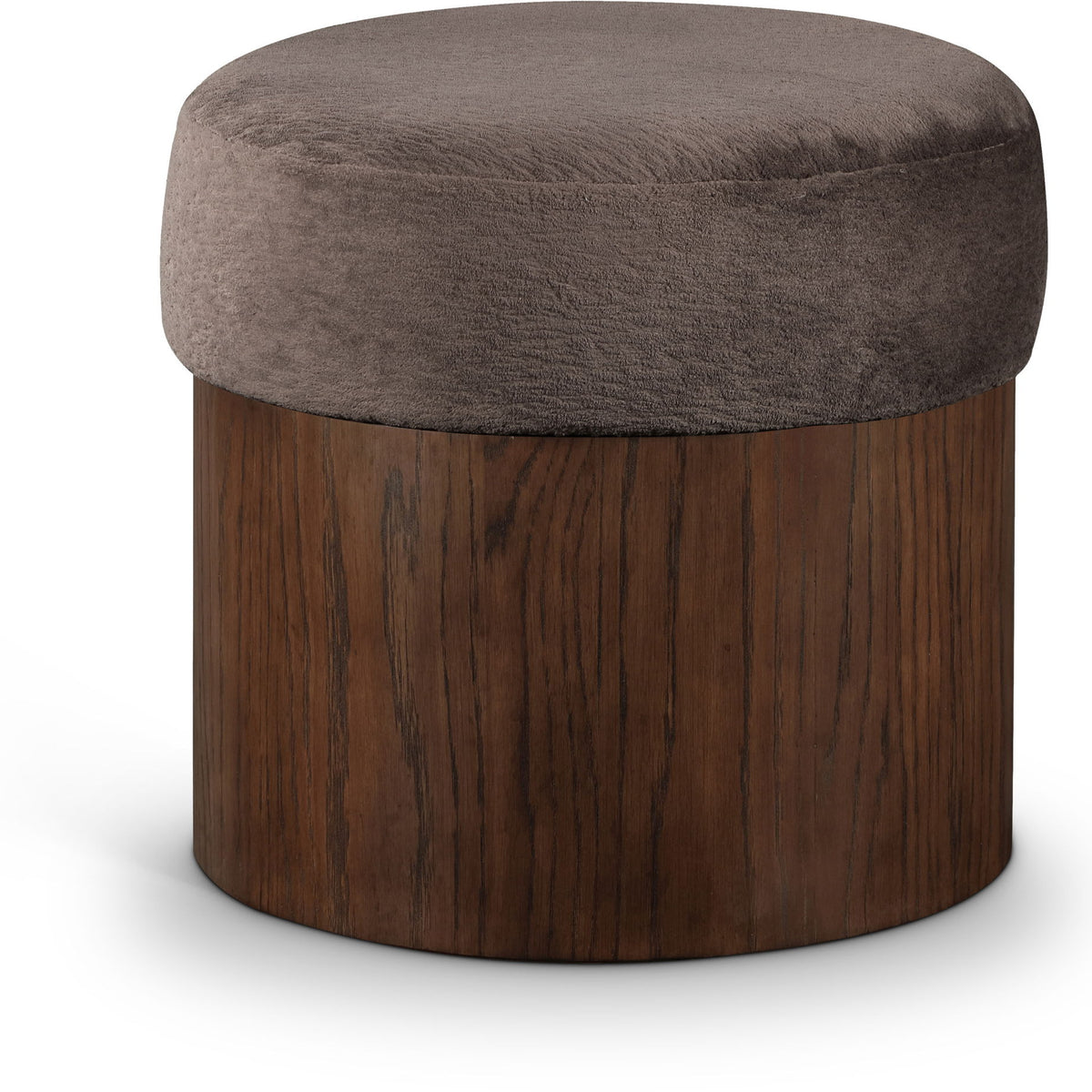 Nimes - Ottoman / Stool With Brown Base