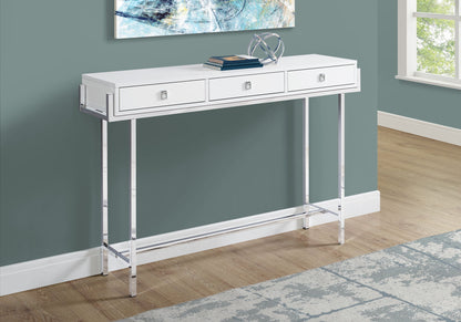 Accent Console Table For Entryway, Storage Drawer, Contemporary & Modern