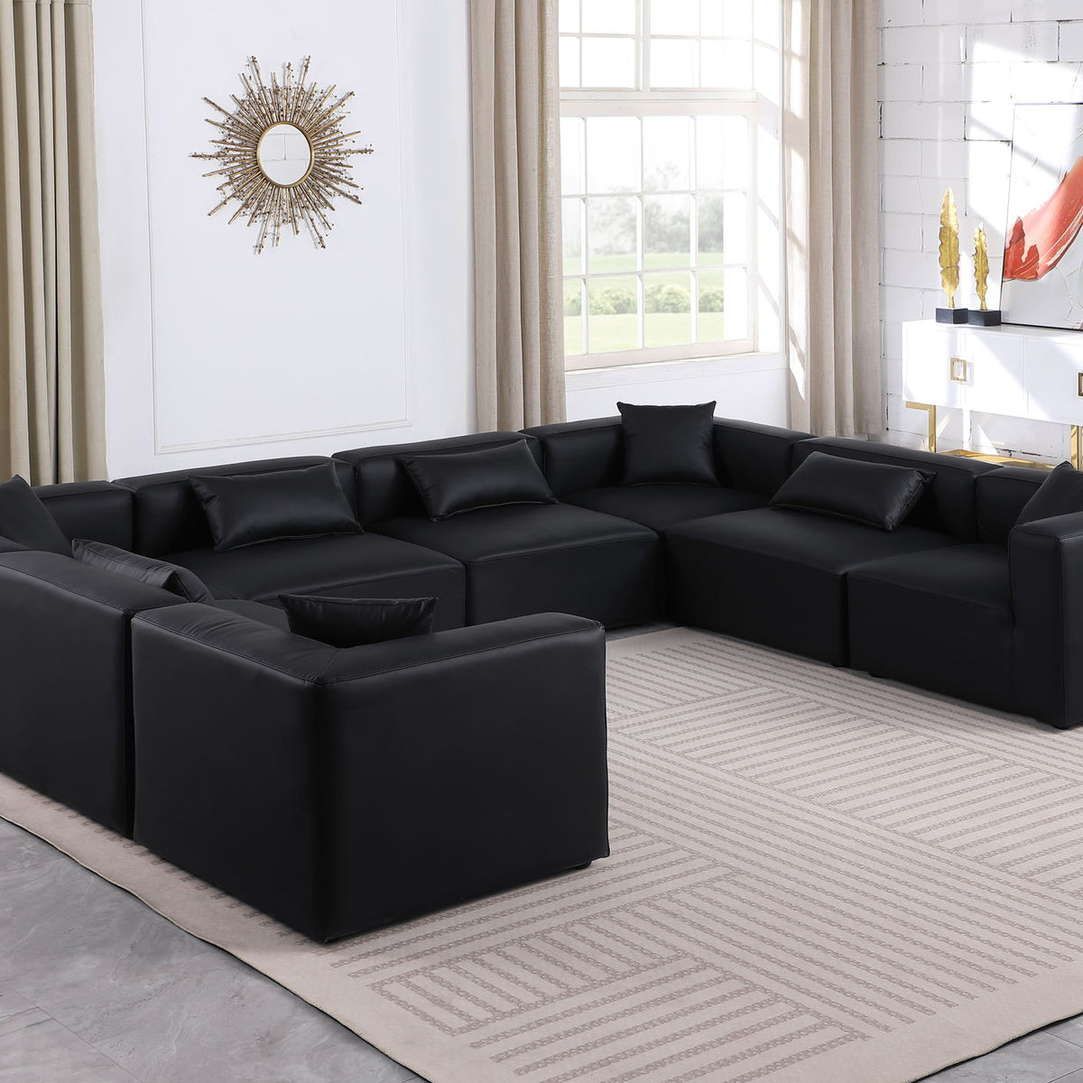 Cube - 8 Piece Modular Sectional