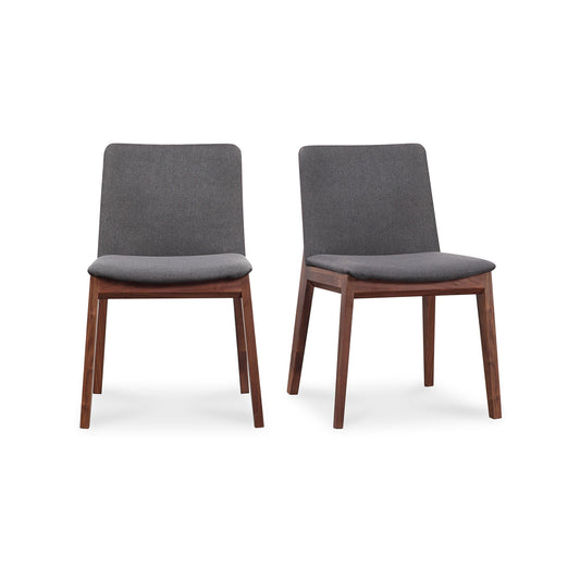 Deco - Dining Chair Chair (Set of 2) - Dark Gray