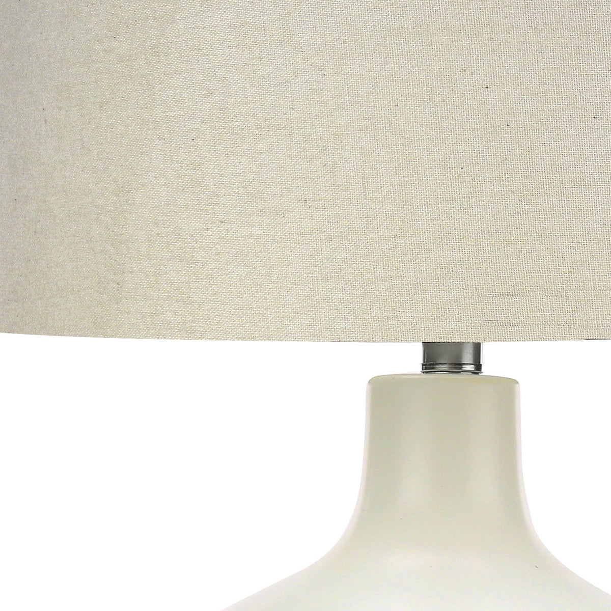 Lighting, Table Lamp, Contemporary - Cream