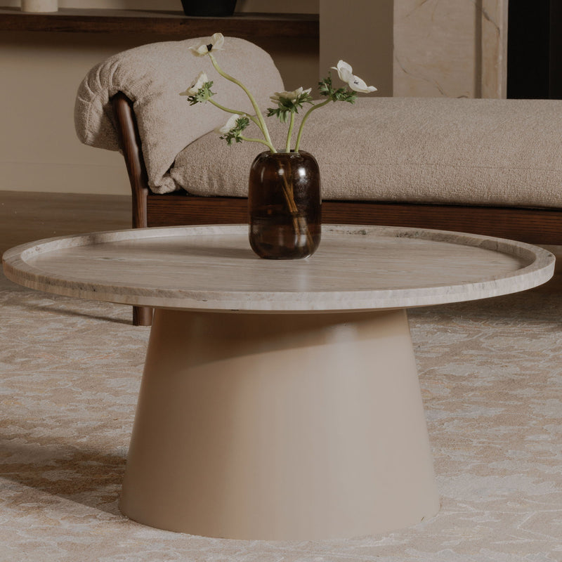 Kimberley - Coffee Table - White Marble