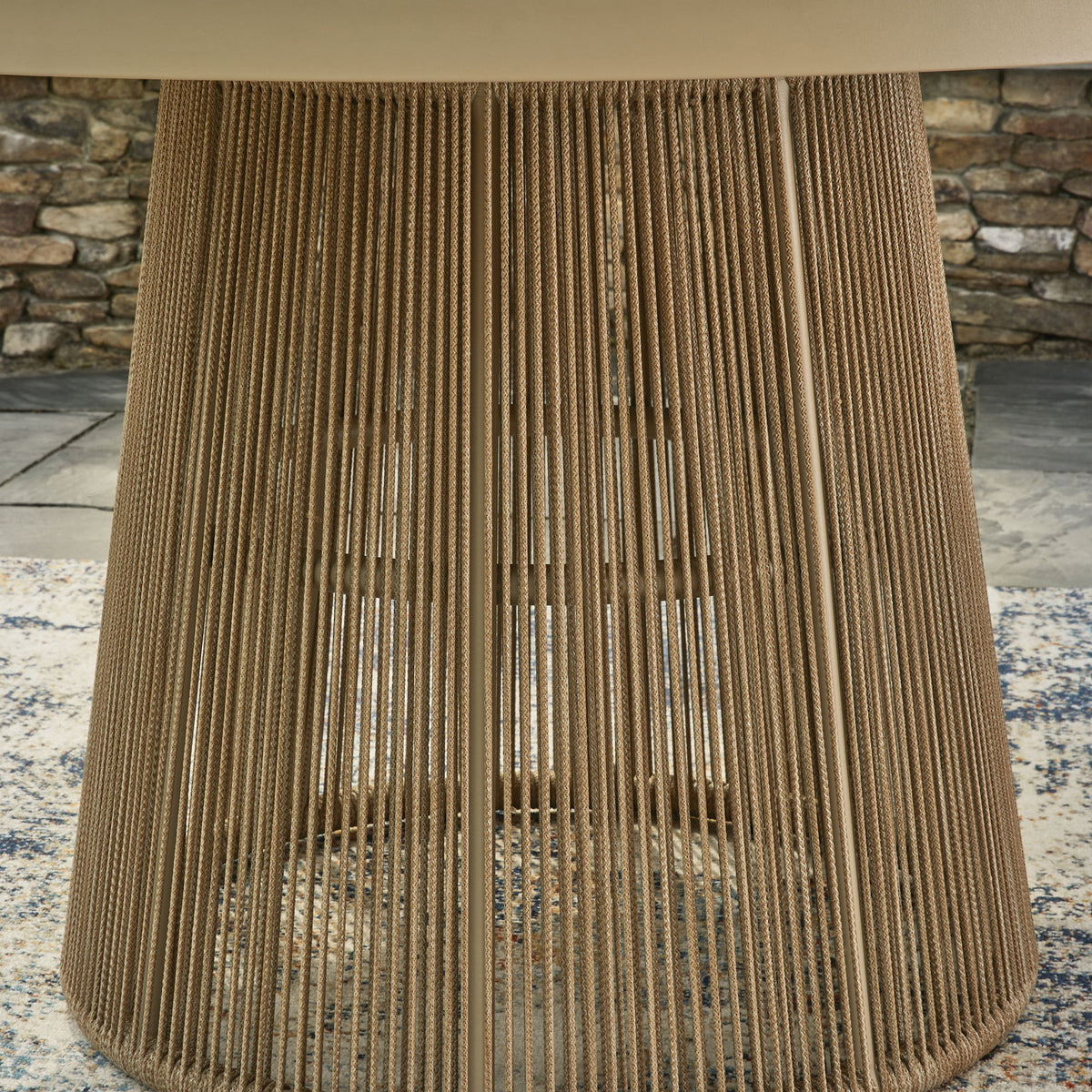 Orchard Beach - Outdoor Dining Table - Beige