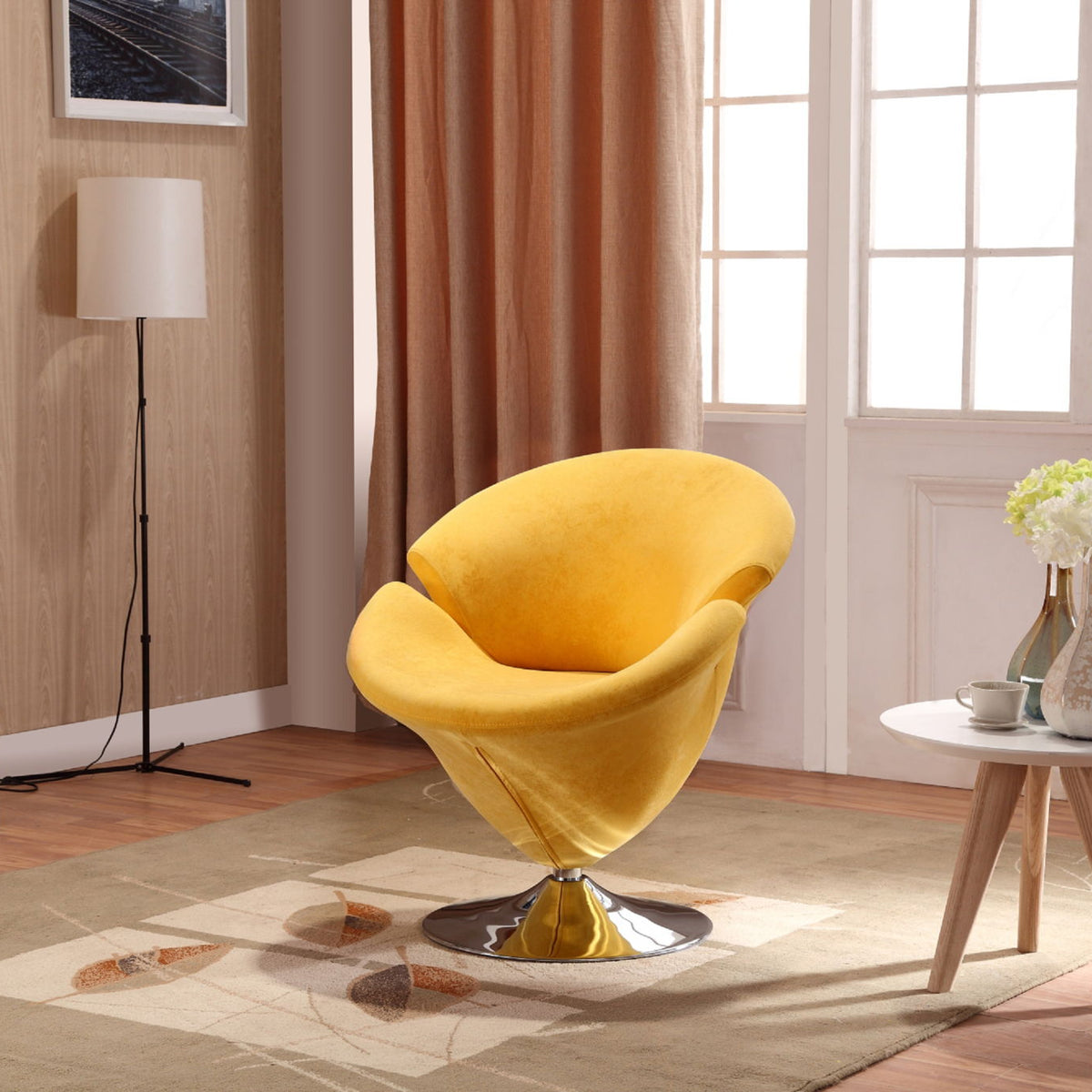 Manhattan Tulip - Swivel Lounge Chair