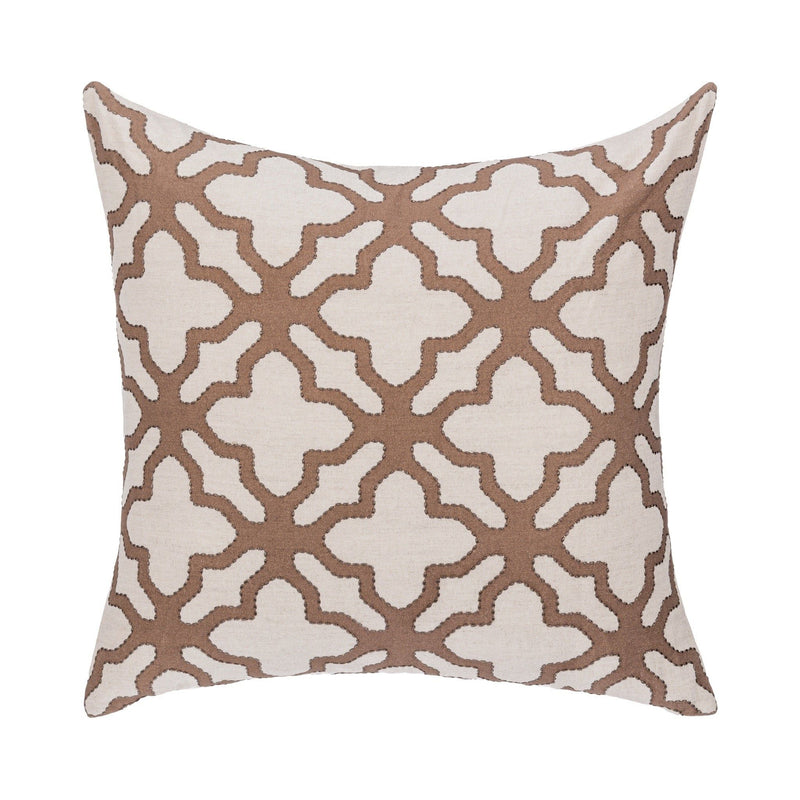 Mullan - 22" x 22" LN Pillow - Frothed Brown