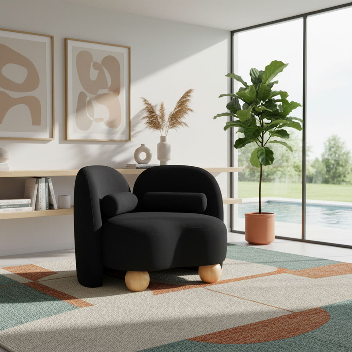 Daphne - Velvet Chair
