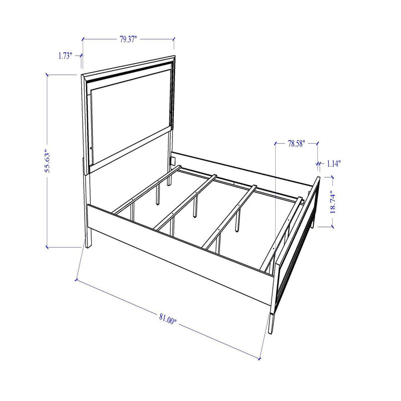 Almera - Bed Glitter