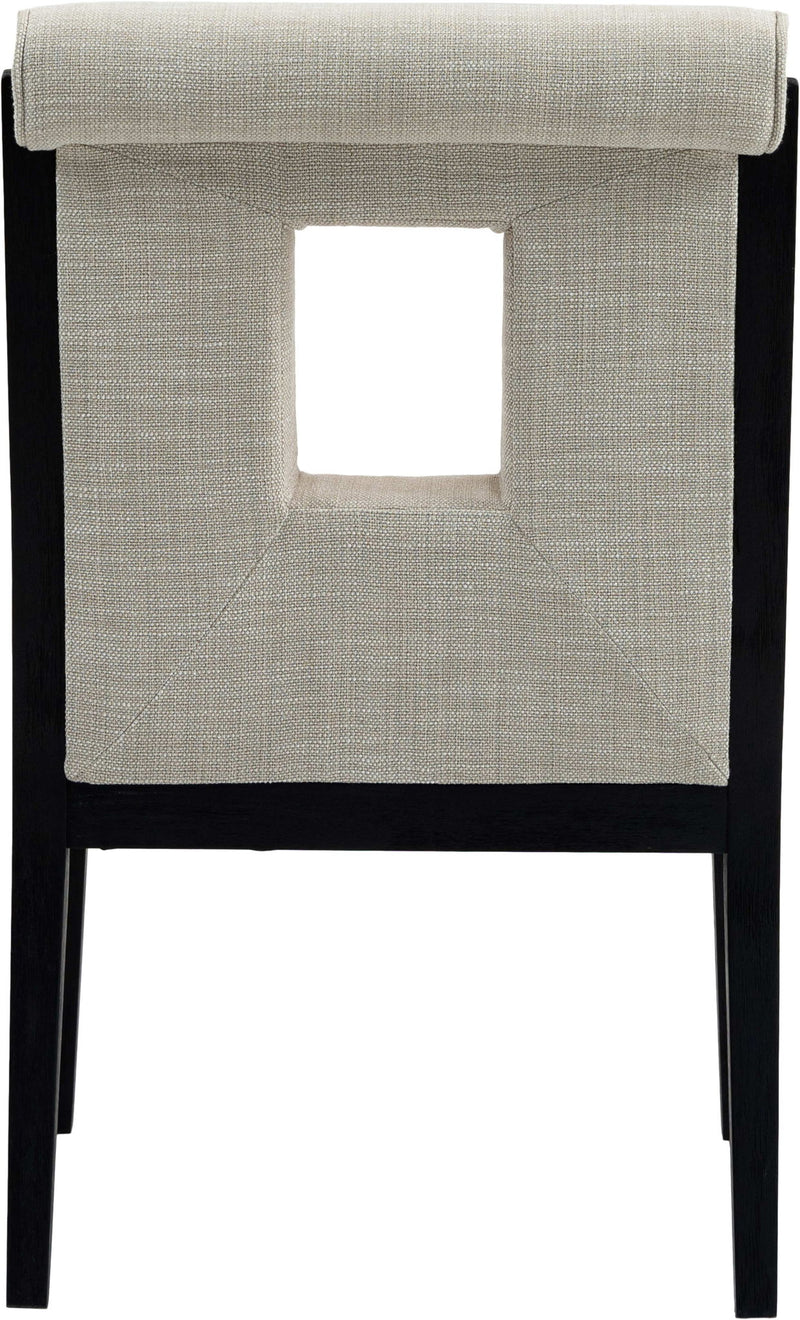 Gwendolyn - Dining Arm Chair With Black Frame