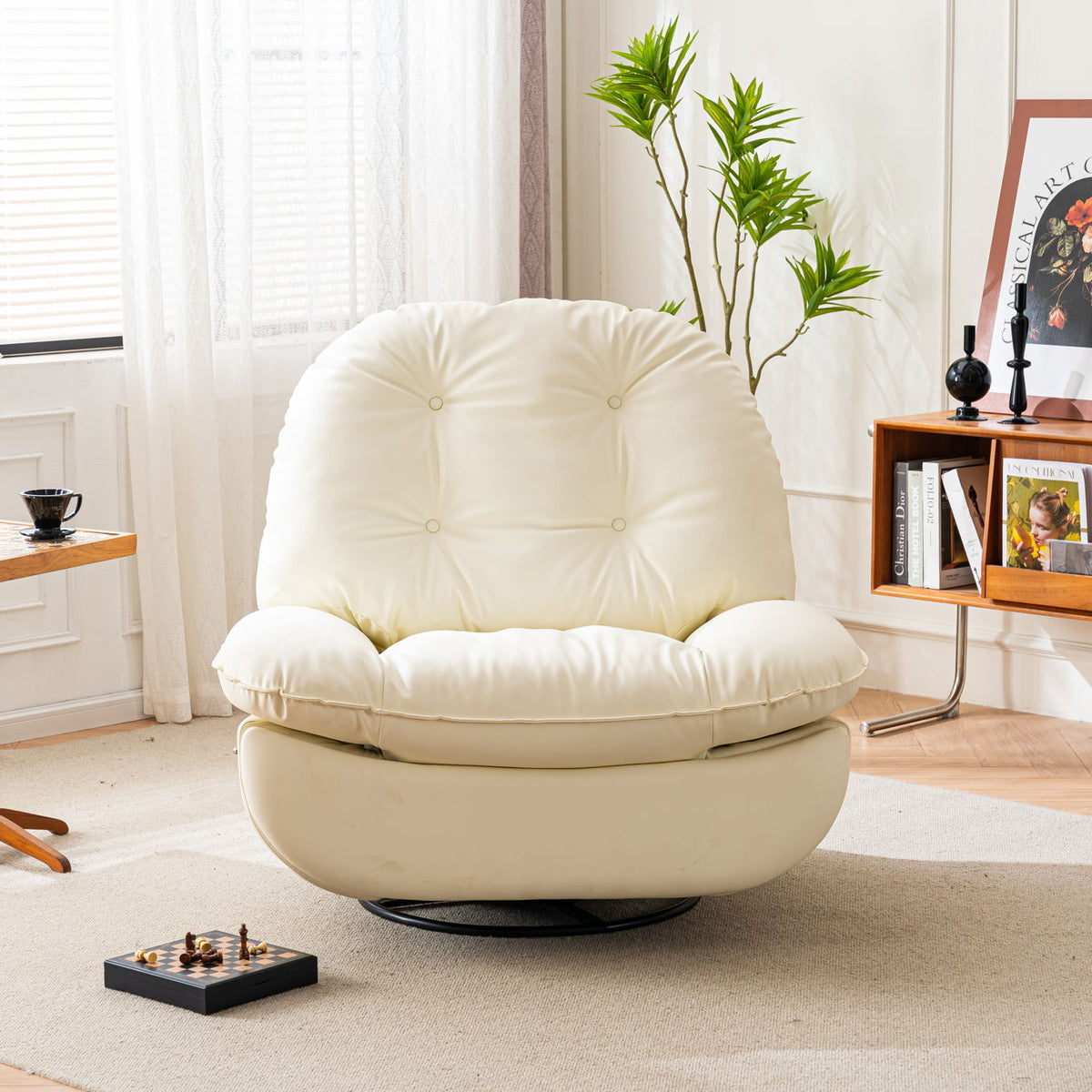 Power Recliner Swivel Glider USB Charger With Bluetooth Music Player, Sleep, Working, Game And Leisure