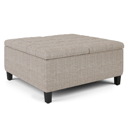 Harrison - Upholstered Coffee Table Storage Ottoman