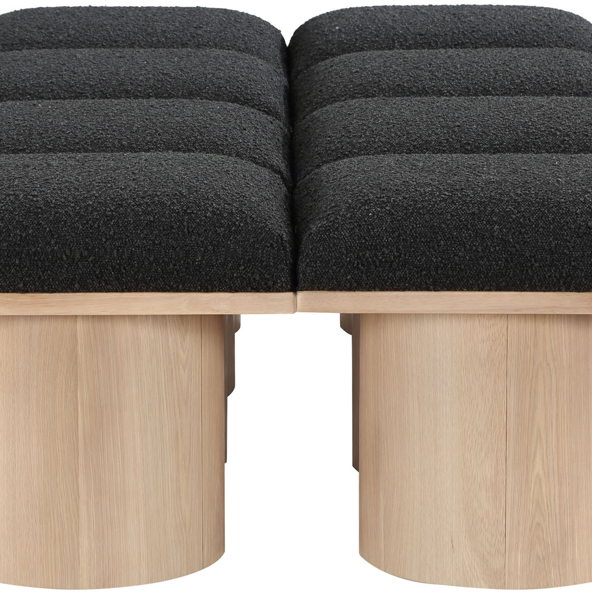 Pavilion - 8 Piece Modular Bench With Natural Base