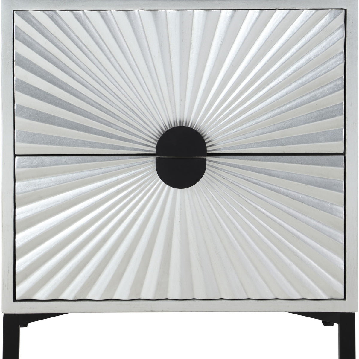 Glitz - Side Table - Antique Silver