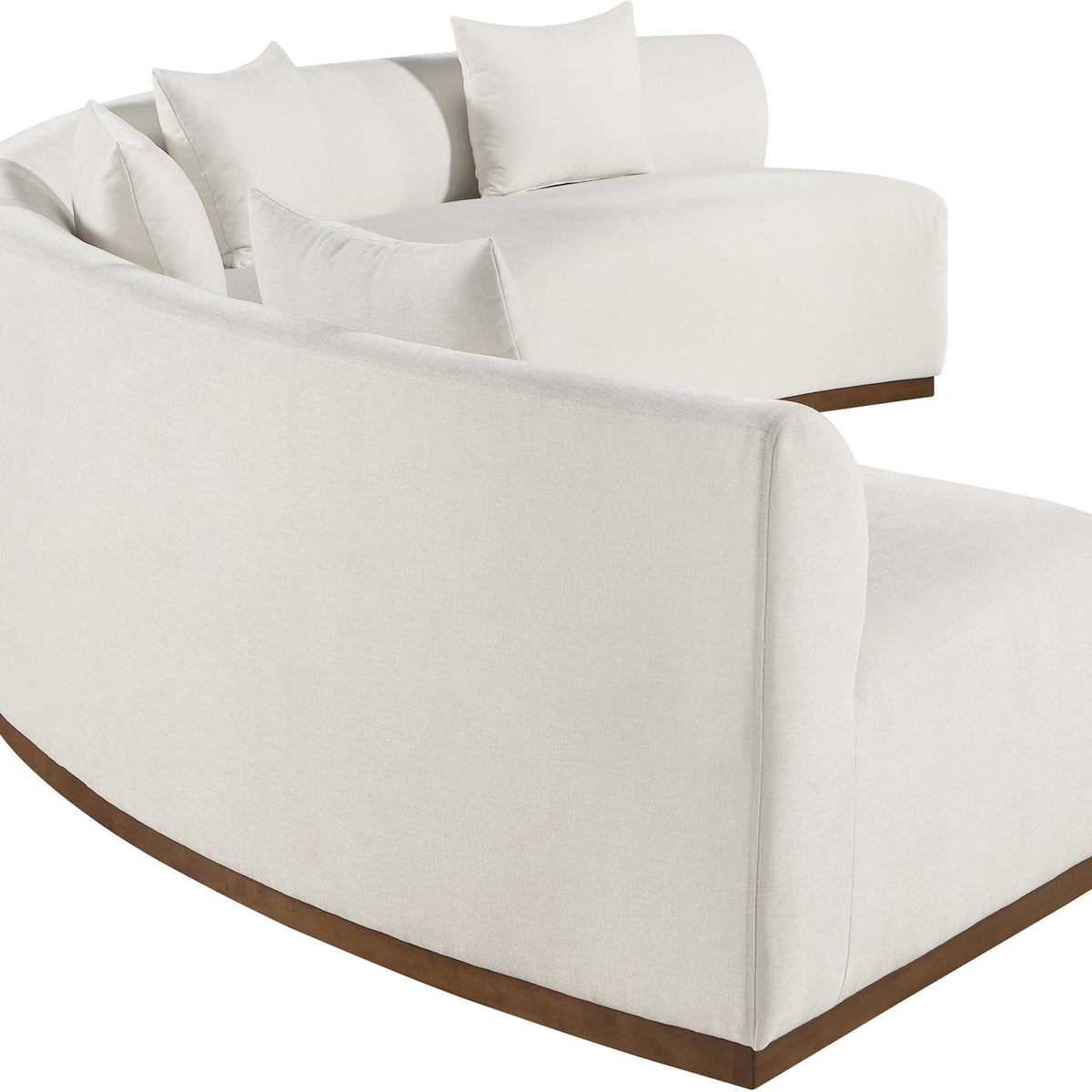 Avanti - 182.5" Chenille Fabric Upholstered 2 Piece Modular Sectional