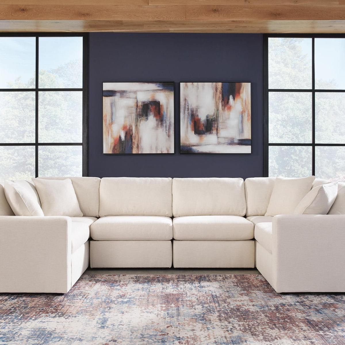 Modmax - Symmetrical Sectional - Oyster