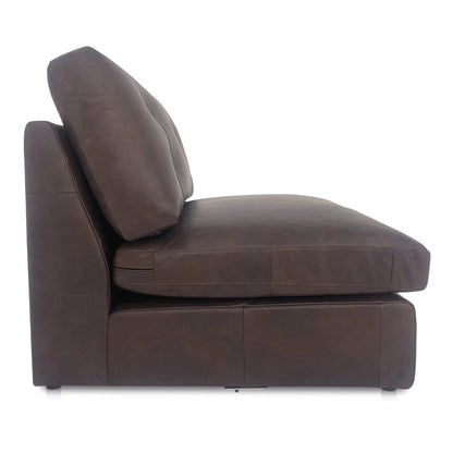 Thurlow - Slipper Chair Leather - Espresso Brown