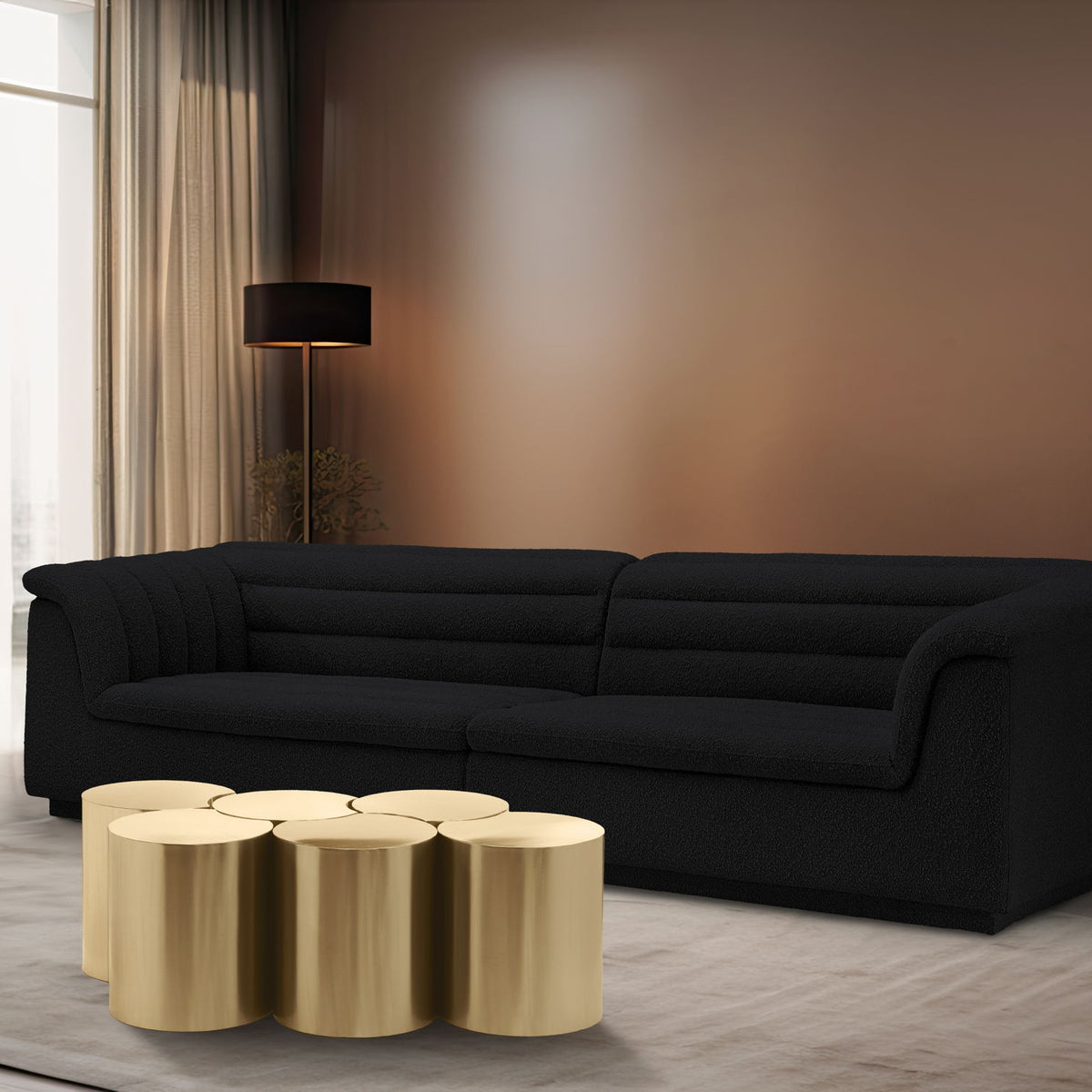 Dimple - 6 Piece Modular Coffee Table
