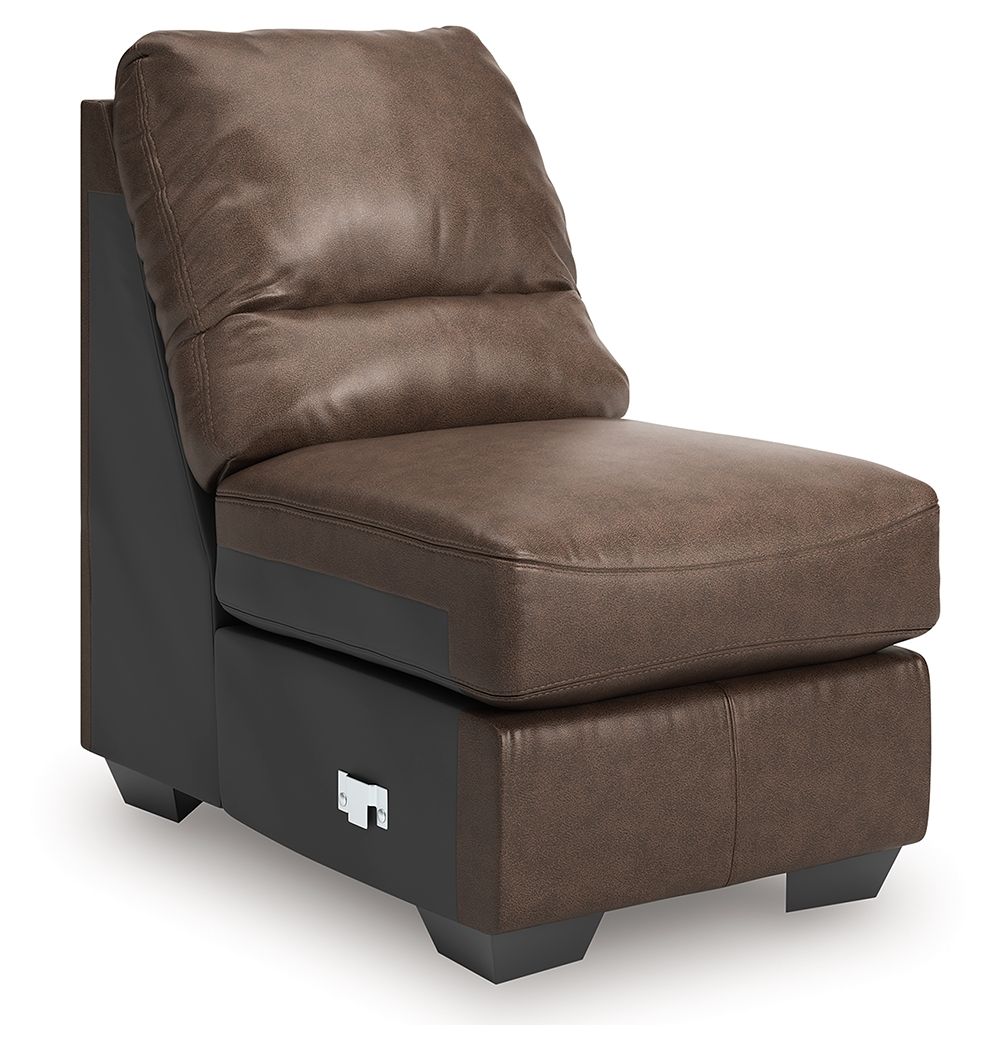 WillowBend - Armless Chair - Umber