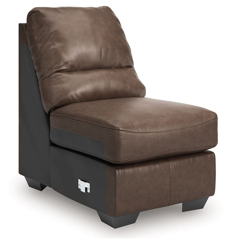 WillowBend - Armless Chair - Umber