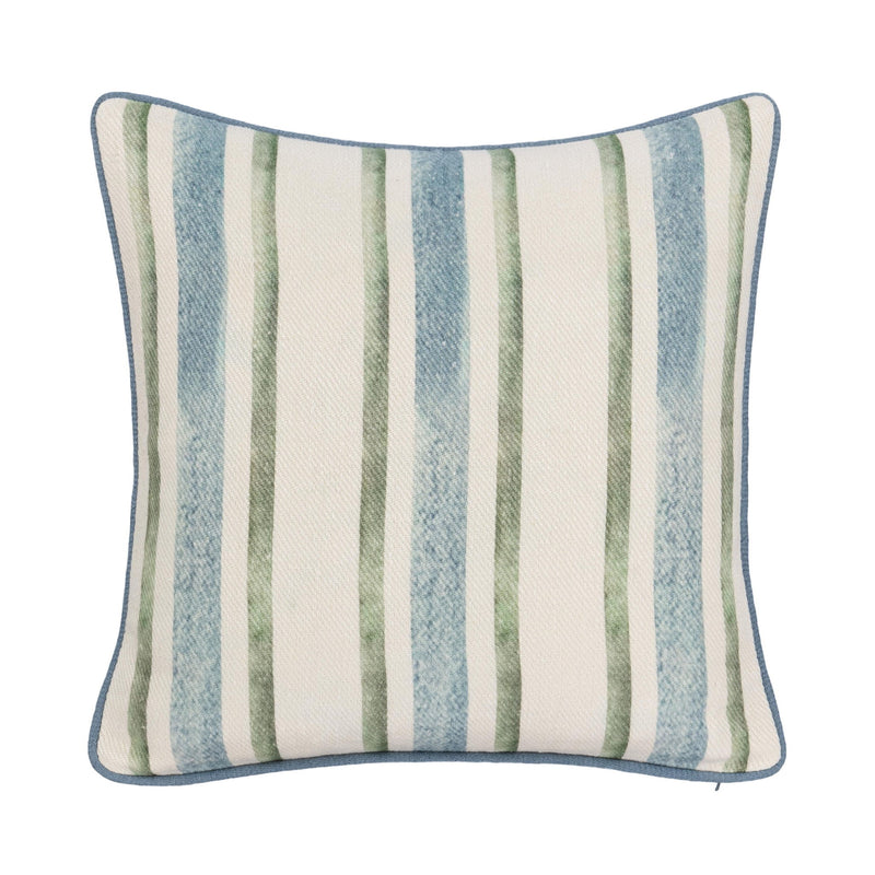 Tranquil Coasts - Harbor Stripe Pillow