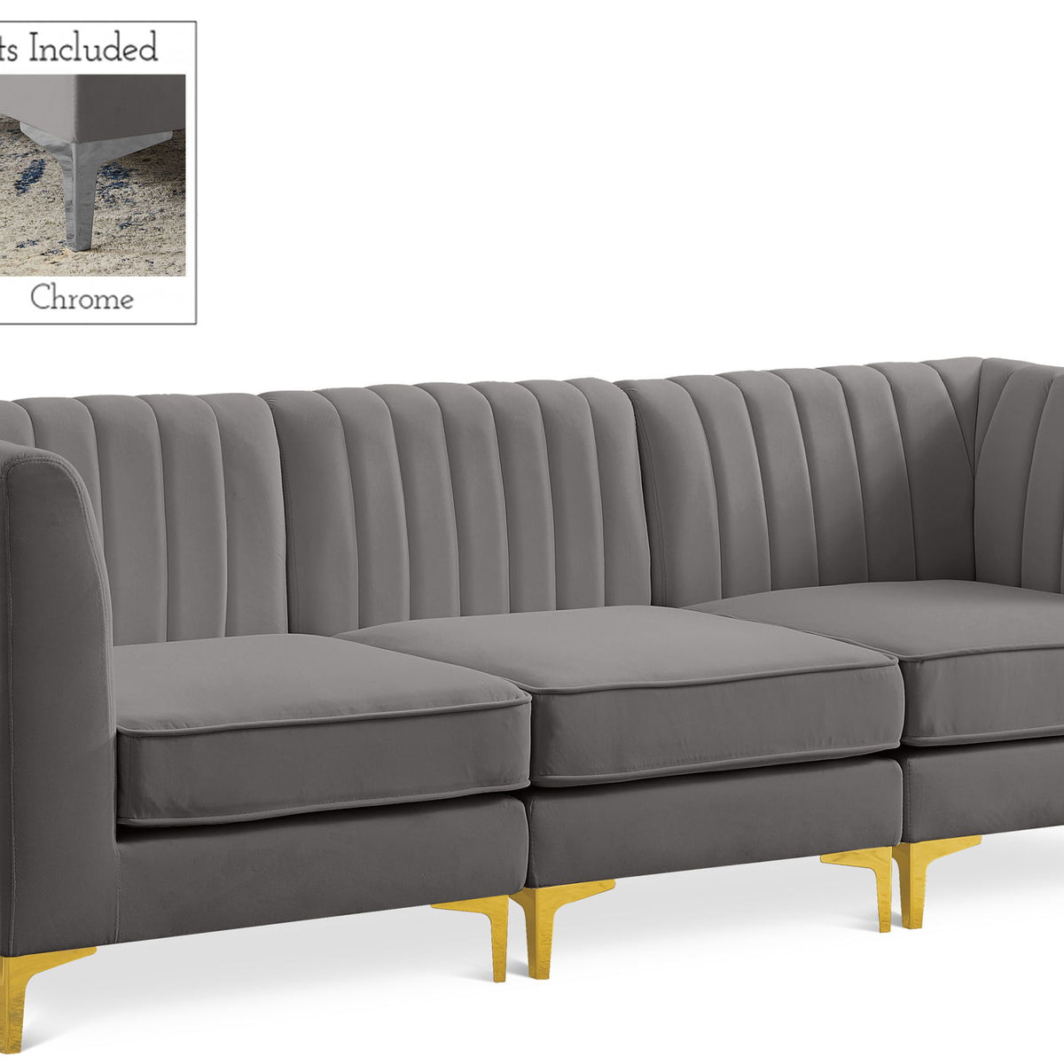 Alina - 3 Piece Modular Sectional