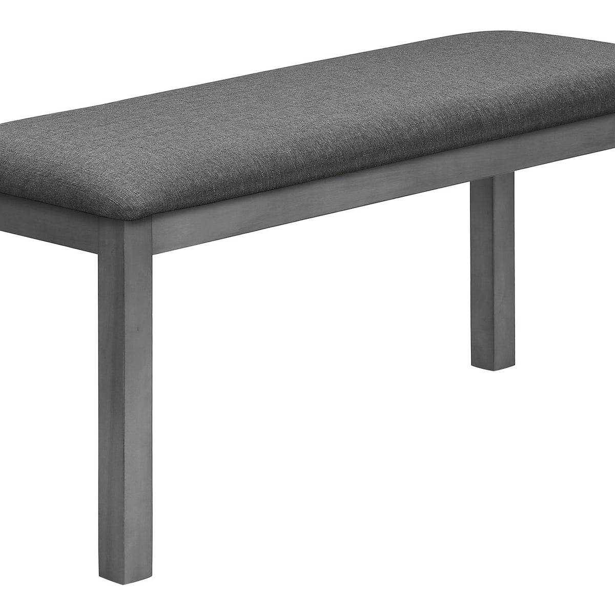 Bench, Rectangular, Upholstered, Dining Room, Entryway, Transitional