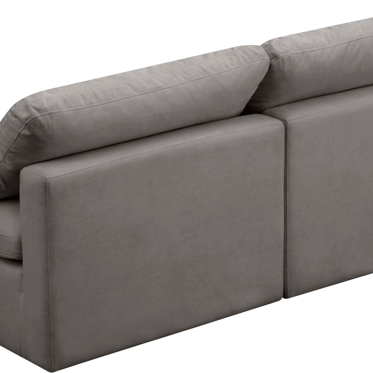 Plush - Modular Armless 2 Seat Sofa