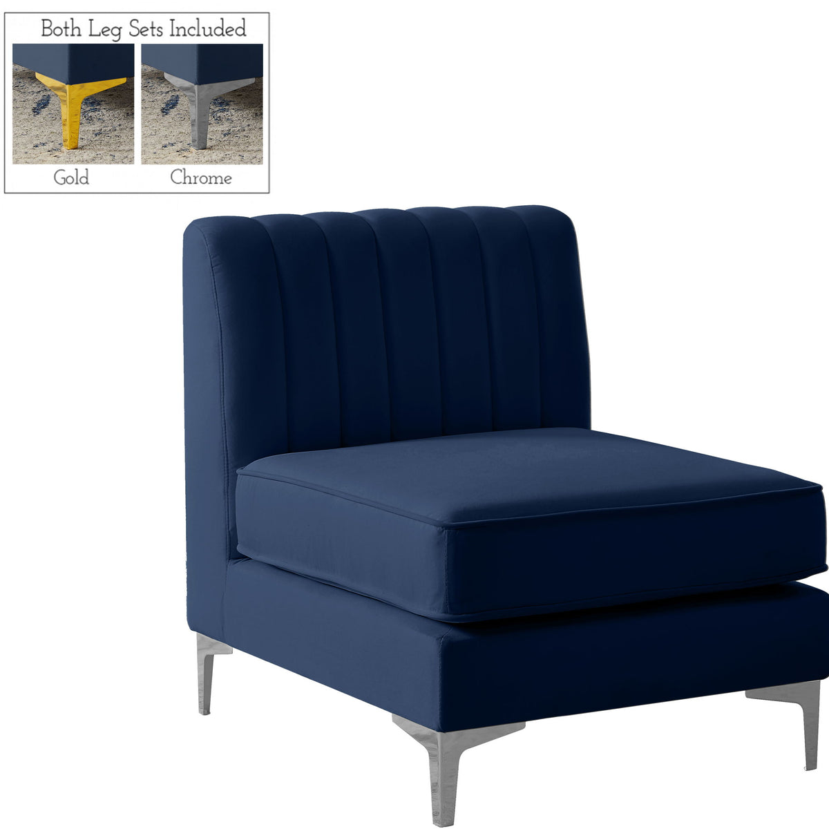 Alina - Armless Chair