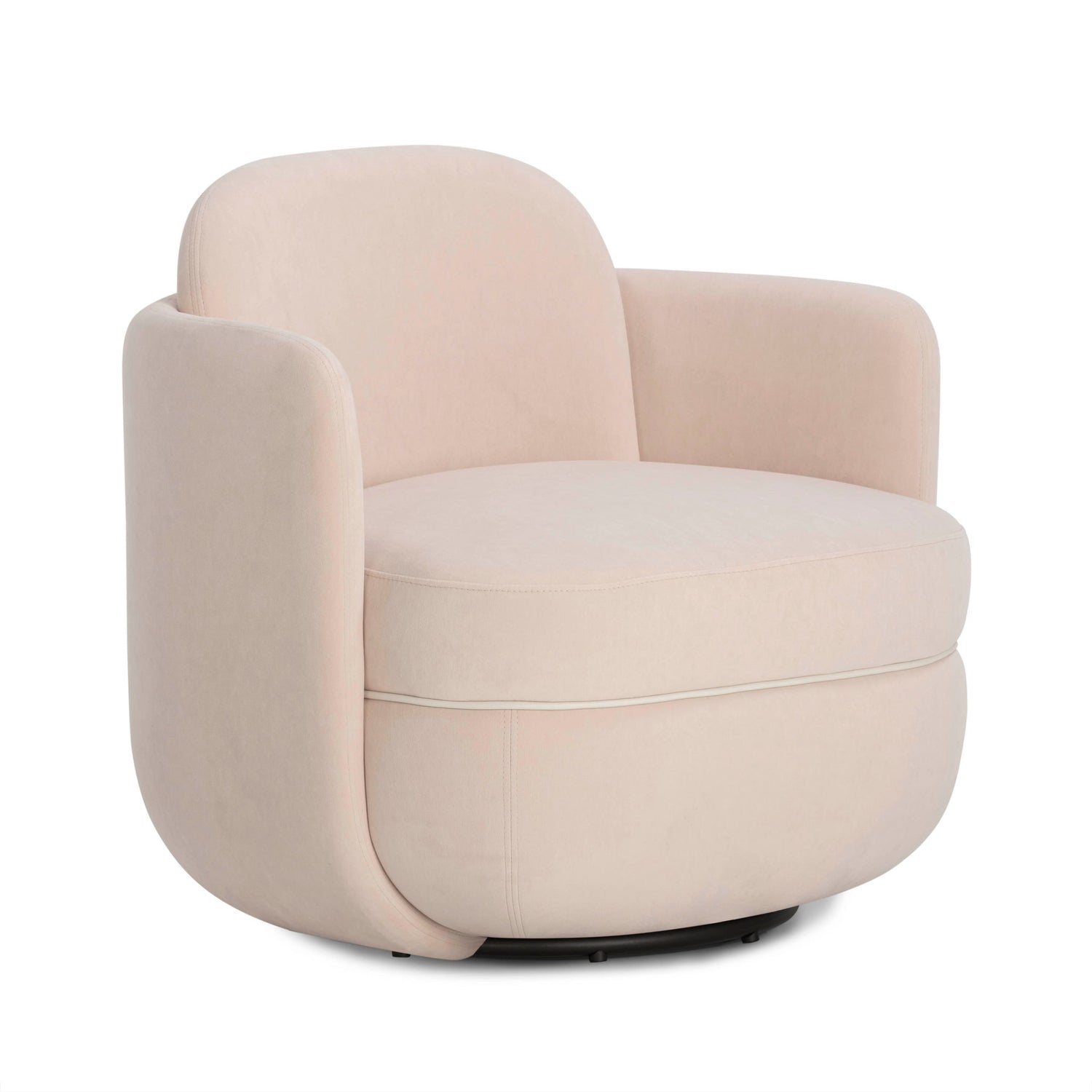 Wolfie - Velvet Swivel Chair
