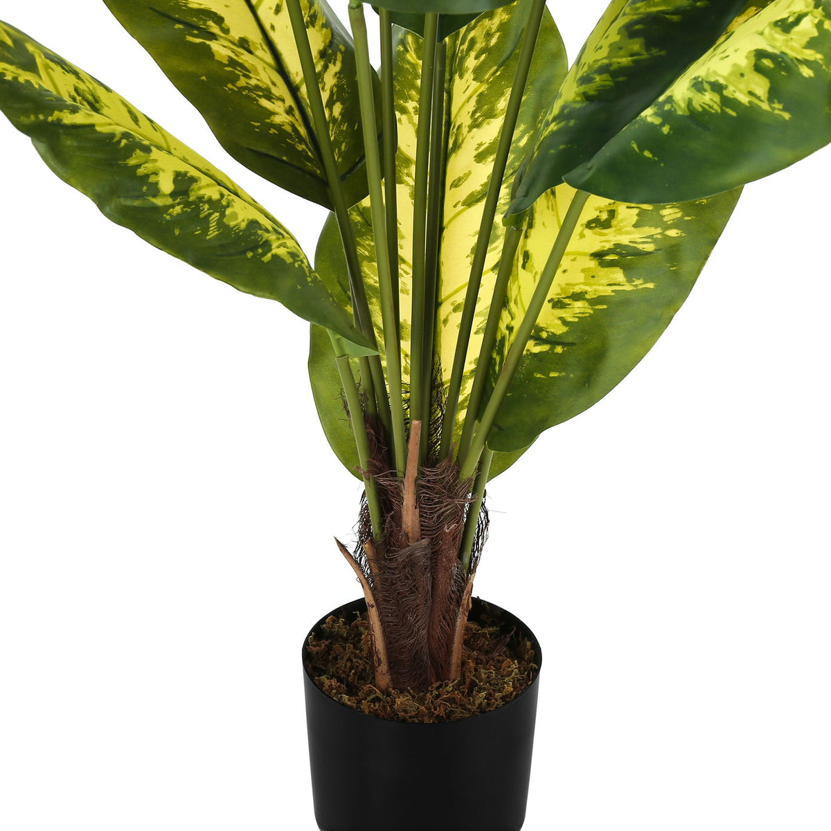 47" Tall, Artificial Plant, Evergreen Tree, Indoor, Faux, Fake, Floor, Greenery, Potted, Real Touch, Decorative - Green / Black