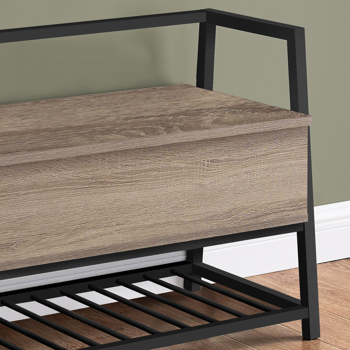 Bench Storage, Rectangular, Contemporary & Modern