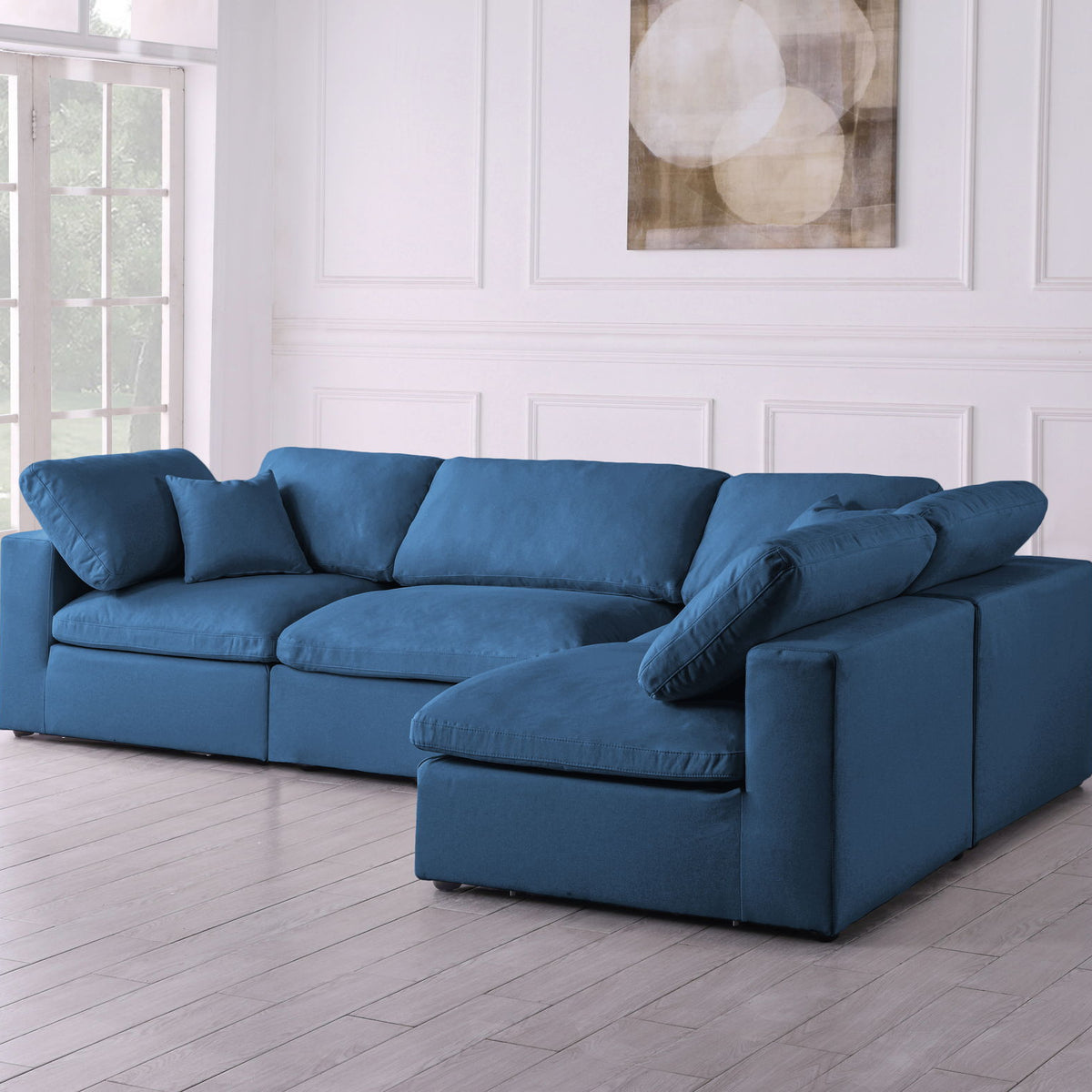 Plush - 4 Piece Modular Sectional