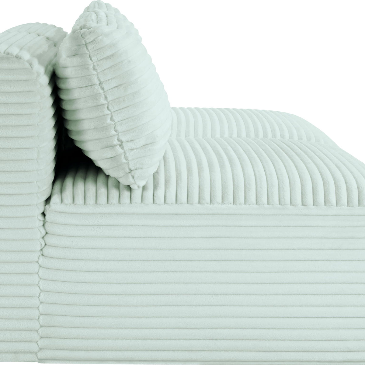 Shaggy - 2 Seat Modular Armless Sofa