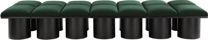 Pavilion - 14 Piece Modular Bench With Black Base