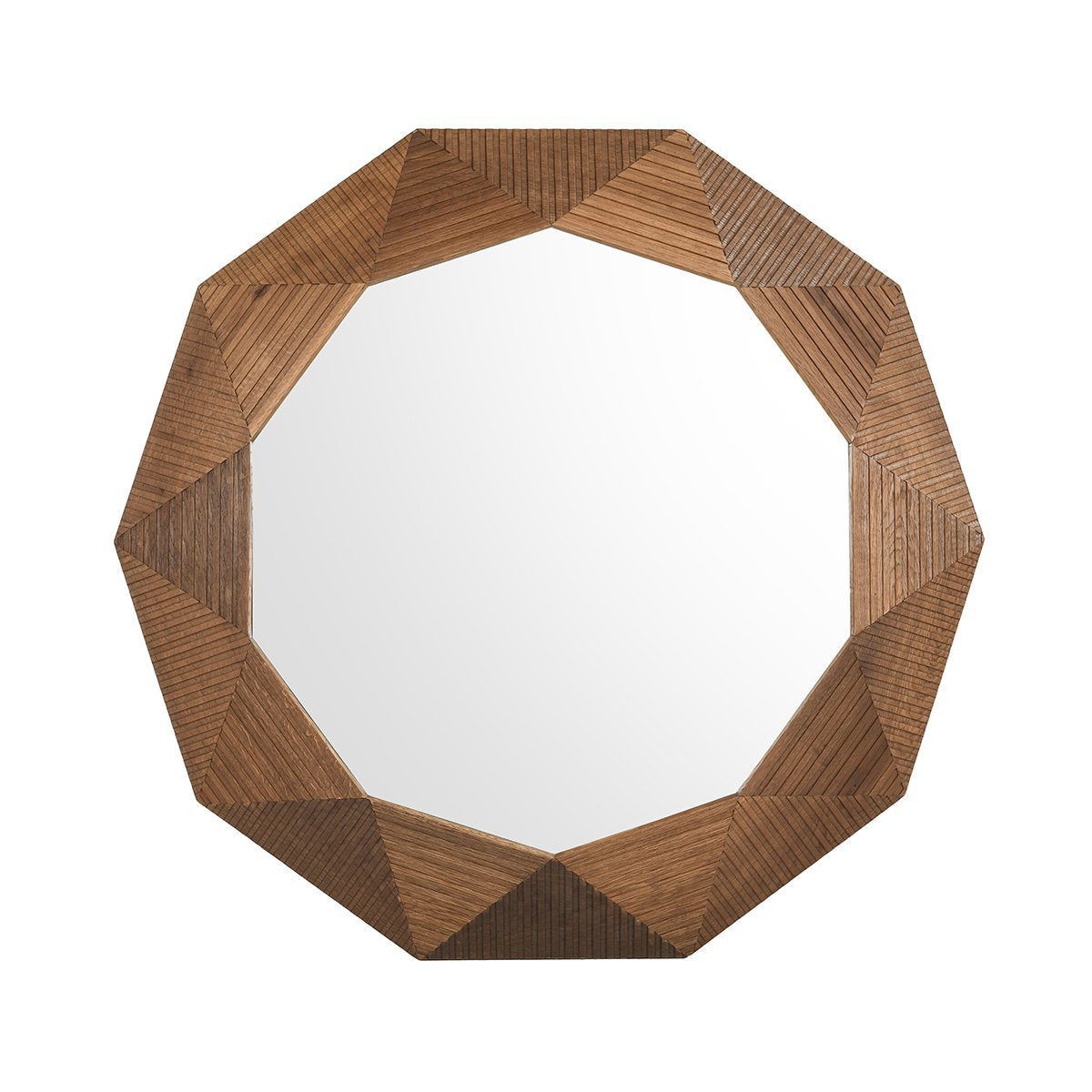 Santa Barbara - Round Mirror - Honey