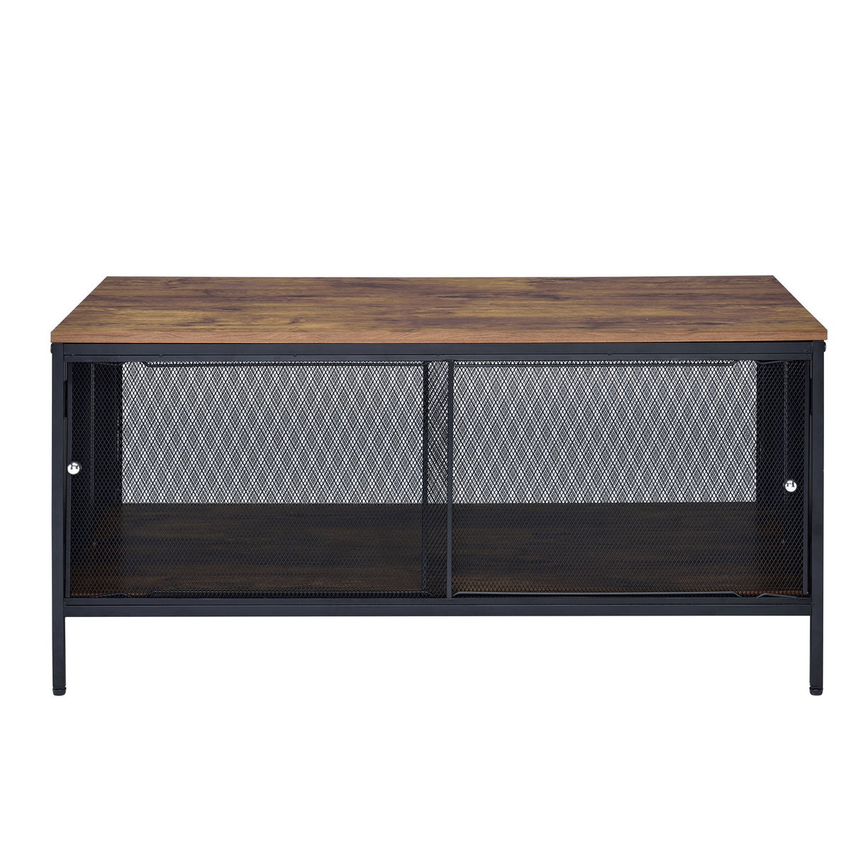 Winam - Coffee Table - Antique Oak / Black