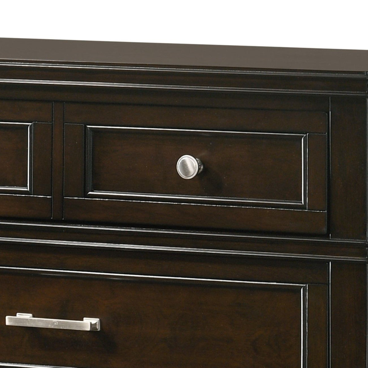 Merlot - 5 Drawer Chest - Mahogany