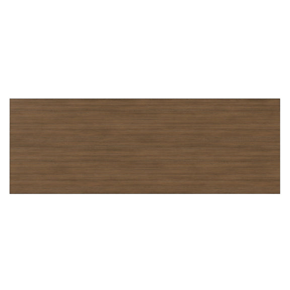 Aged brown wood board with horizontal grain texture