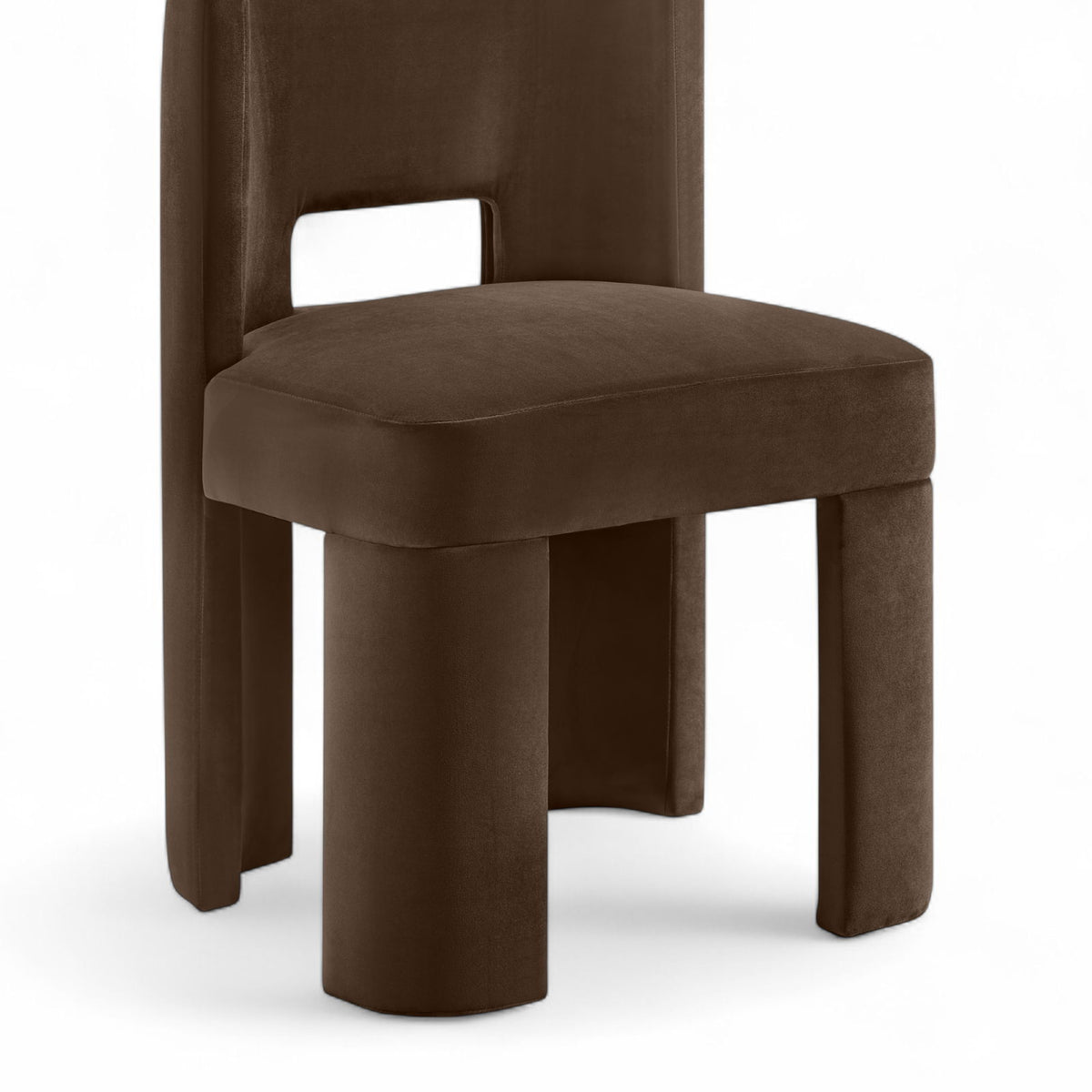 Zuno - Velvet Performance Fabric Upholstered Dining Chair (Set of 2)