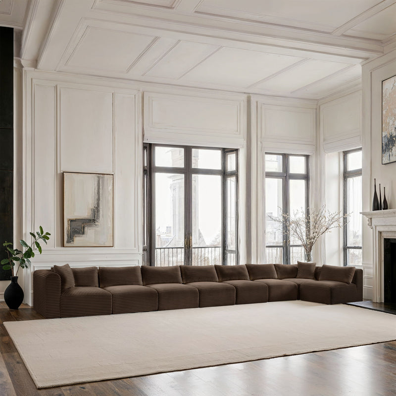 Shaggy - 8 Piece Modular Sectional