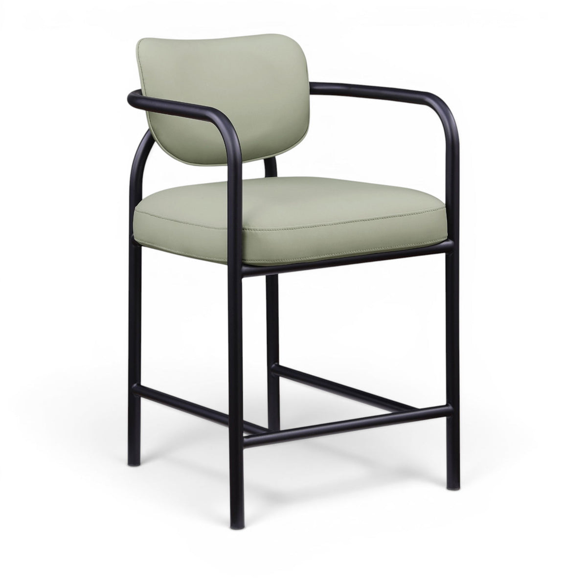 Serava - Vegan Leather Upholstered Bar Stool