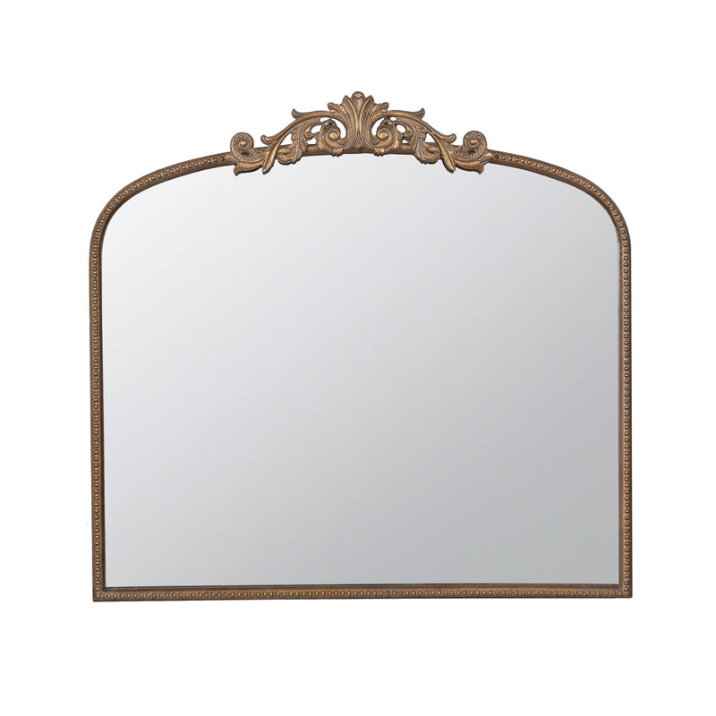 Arch Mirror, Baroque Inspired Wall Decor For Bathroom, Bedroom, Living Room