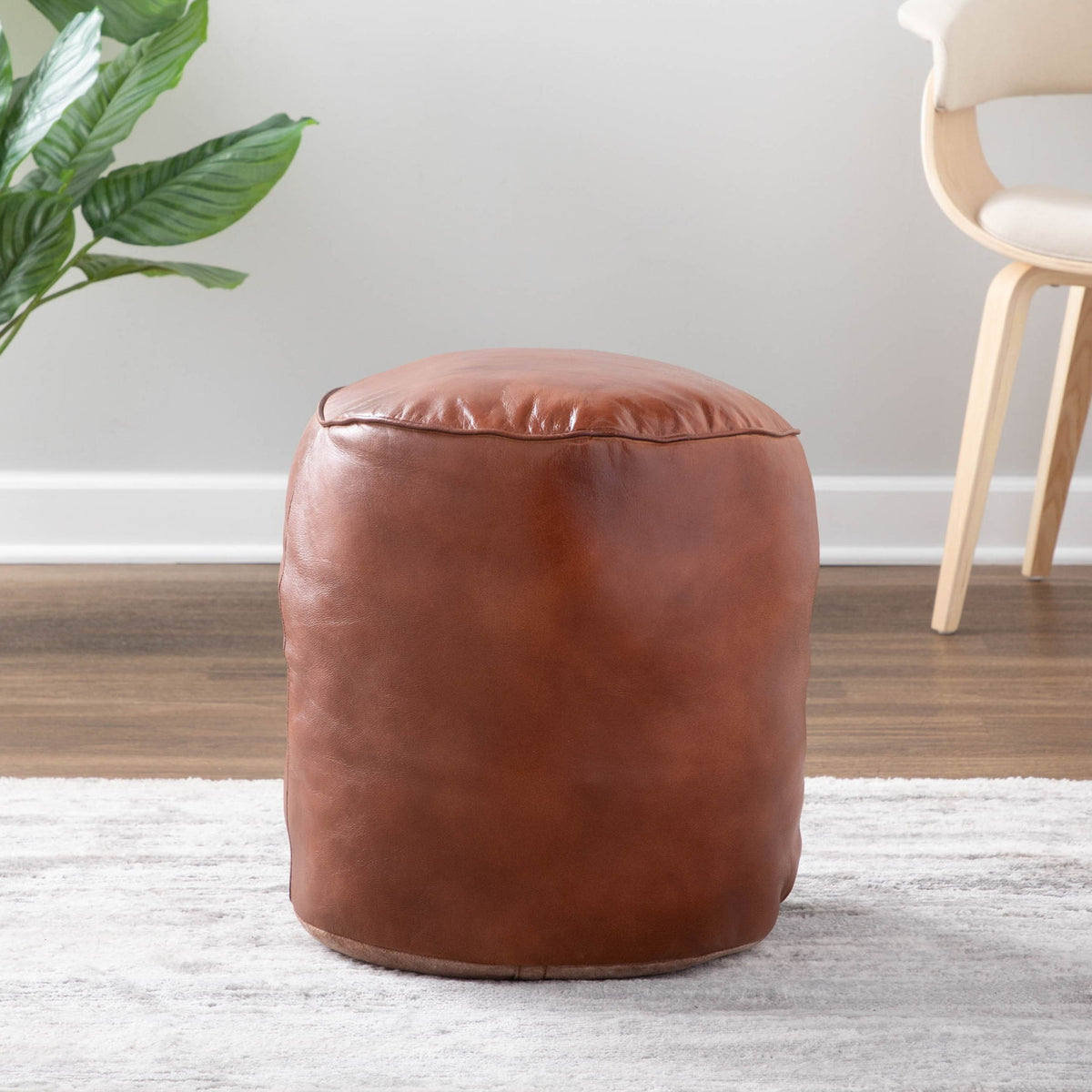 Cobbler - Industrial High Quality Pouf - Brown