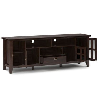 Artisan - TV Media Stand - Tobacco Brown